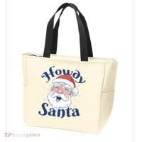 Howdy Santa Christmas Tote Bag thumb 3