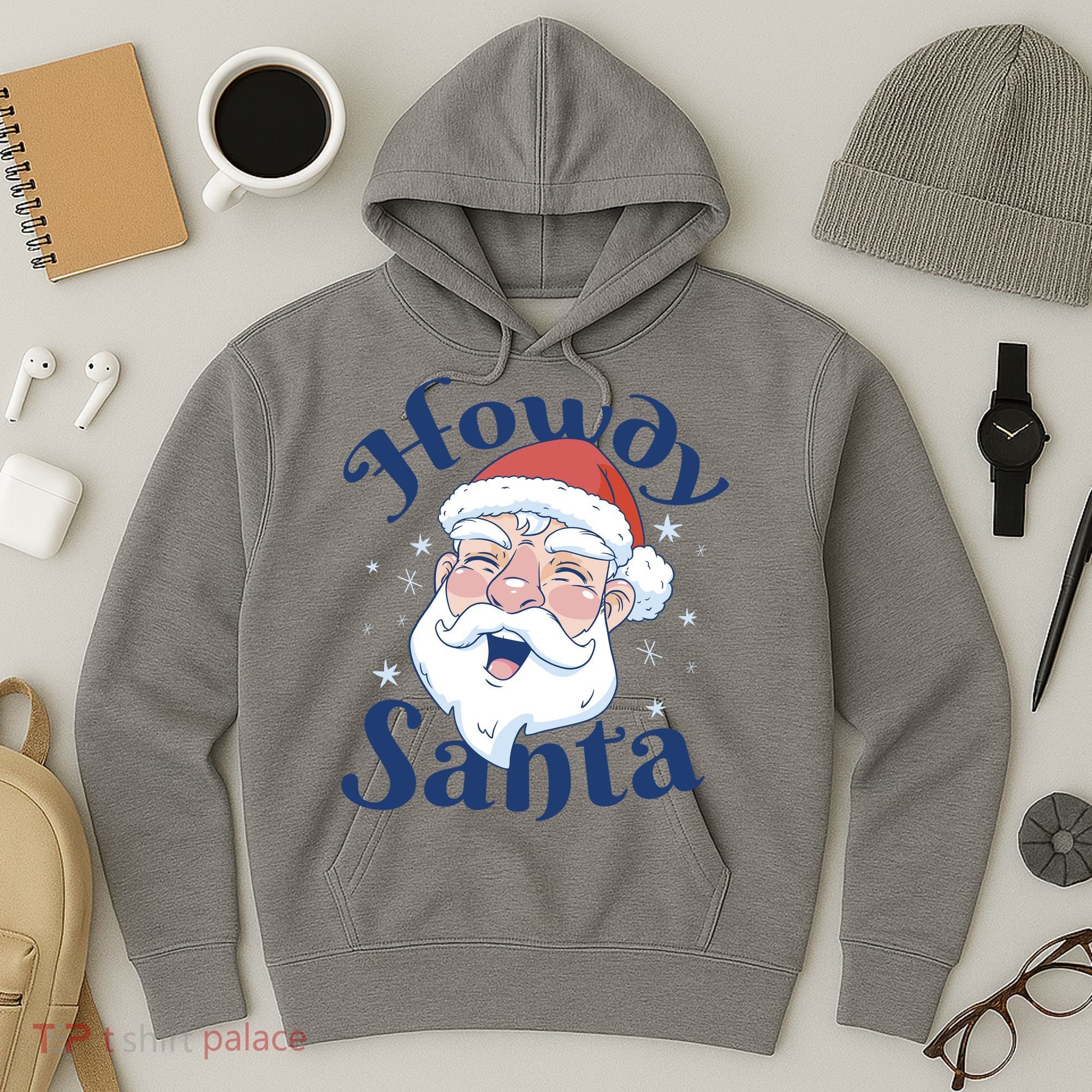 Howdy Santa Christmas Hoodie