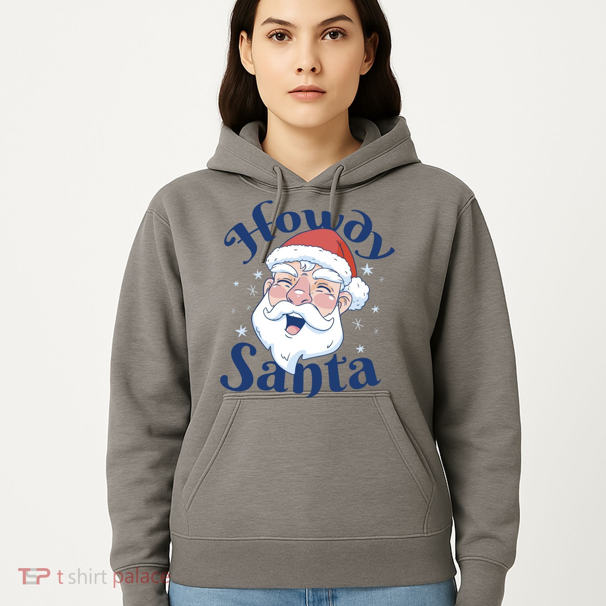 Howdy Santa Christmas Hoodie