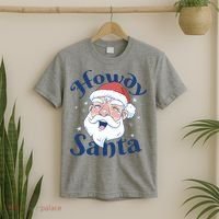 Howdy Santa Christmas T-Shirt thumb 2