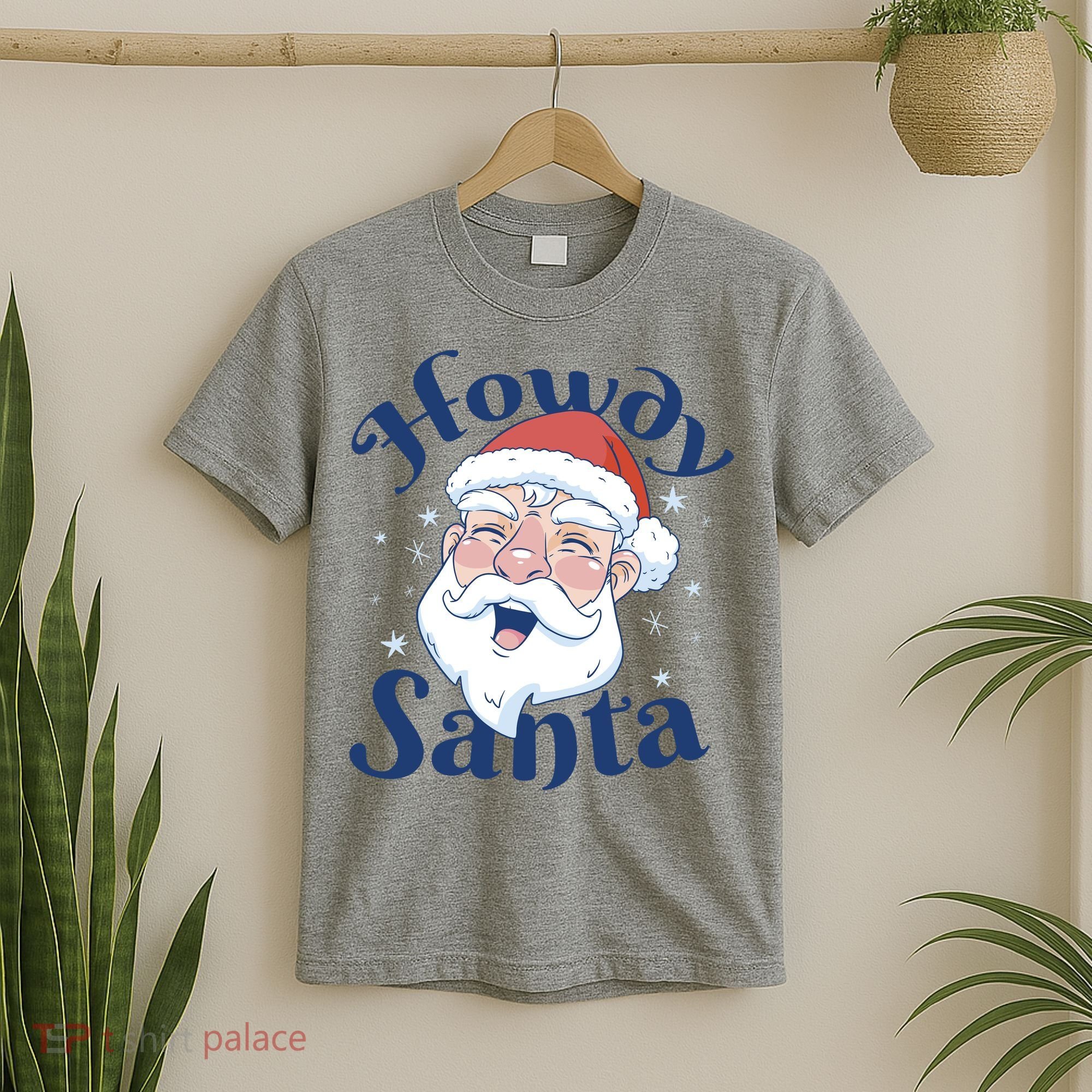 Howdy Santa Christmas T-Shirt