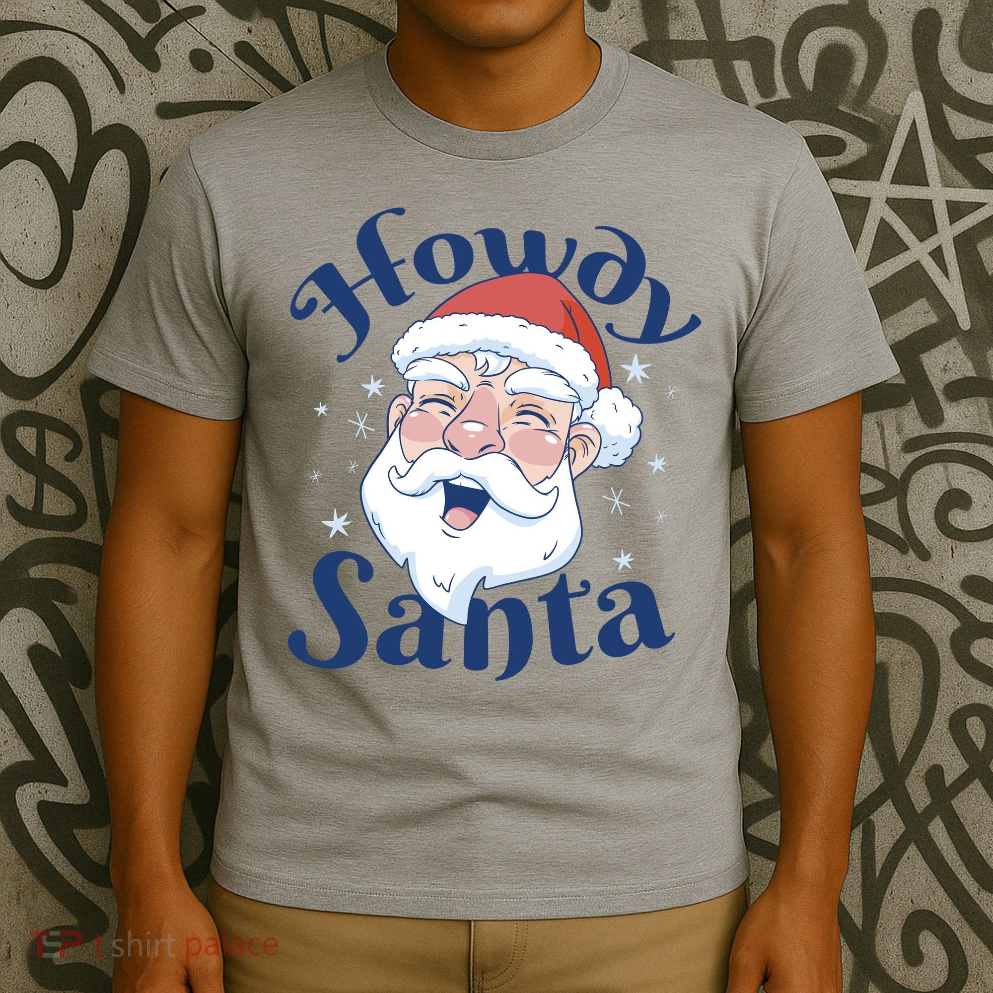 Howdy Santa Christmas T-Shirt