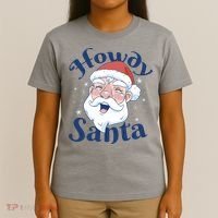 Howdy Santa Christmas T-Shirt thumb 4