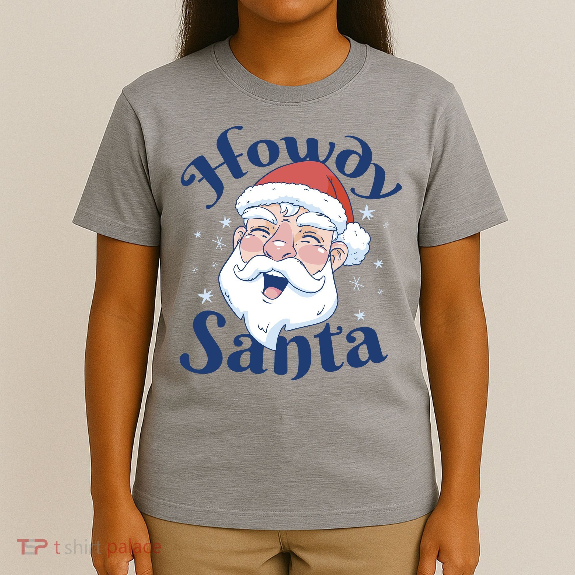 Howdy Santa Christmas T-Shirt