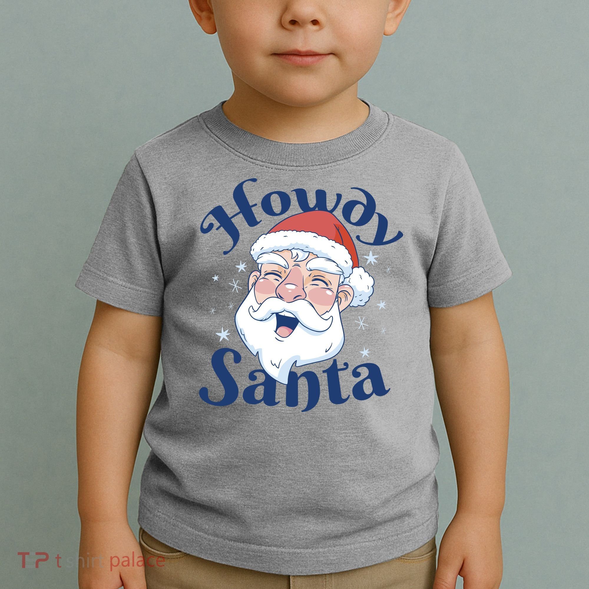 Howdy Santa Christmas Toddler T-Shirt