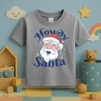 Howdy Santa Christmas Toddler T-Shirt thumb 3
