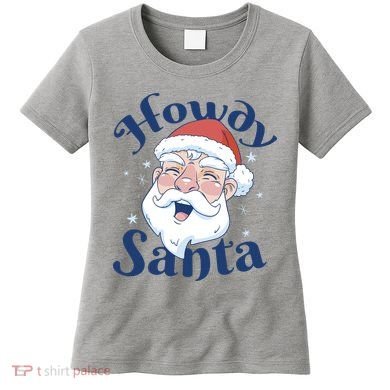 Howdy Santa Christmas Women's T-Shirt