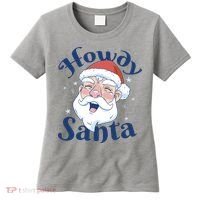 Howdy Santa Christmas Women's T-Shirt thumb 0