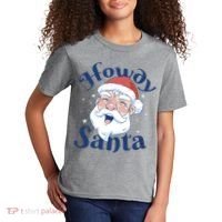 Howdy Santa Christmas Kids T-Shirt thumb 2