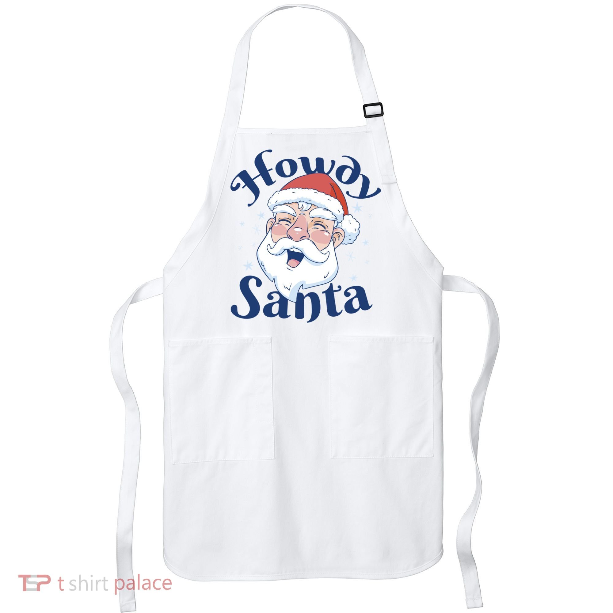 Howdy Santa Christmas Apron