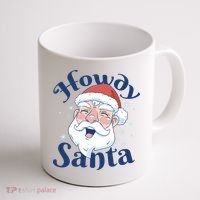 Howdy Santa Christmas Coffee Mug thumb 1