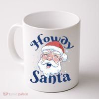 Howdy Santa Christmas Coffee Mug thumb 0