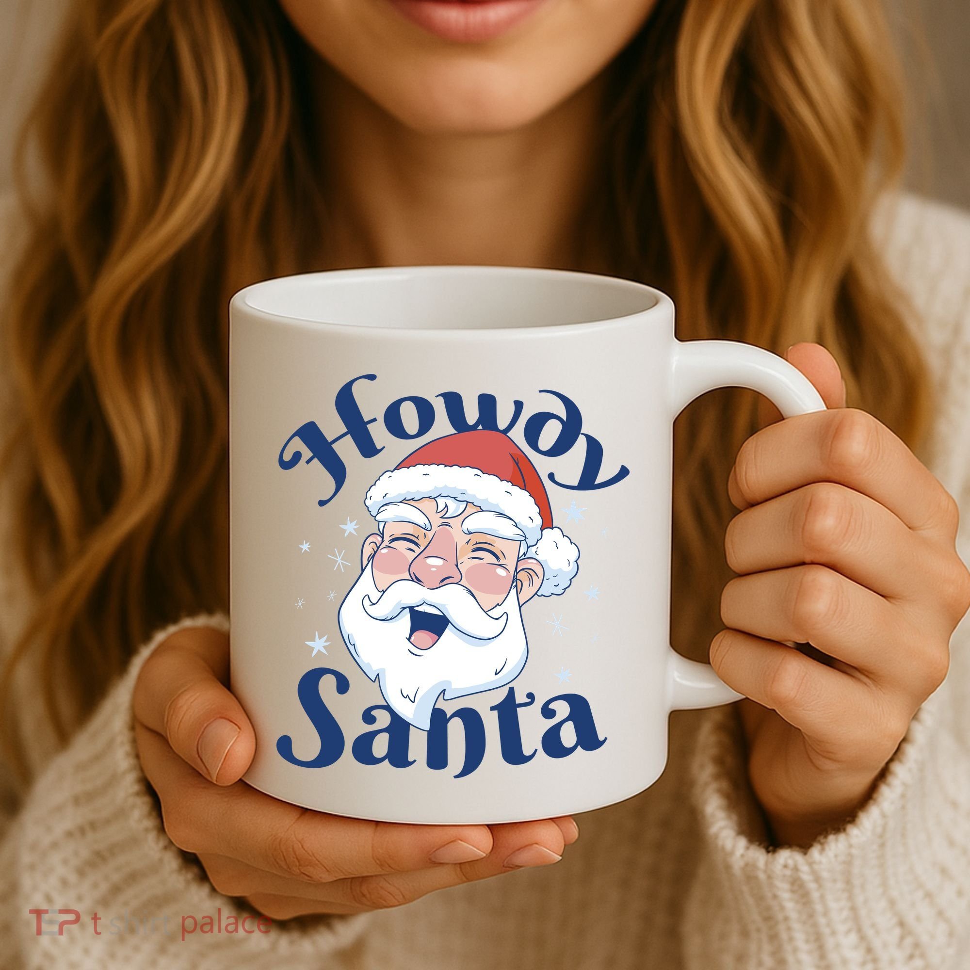 Howdy Santa Christmas Coffee Mug