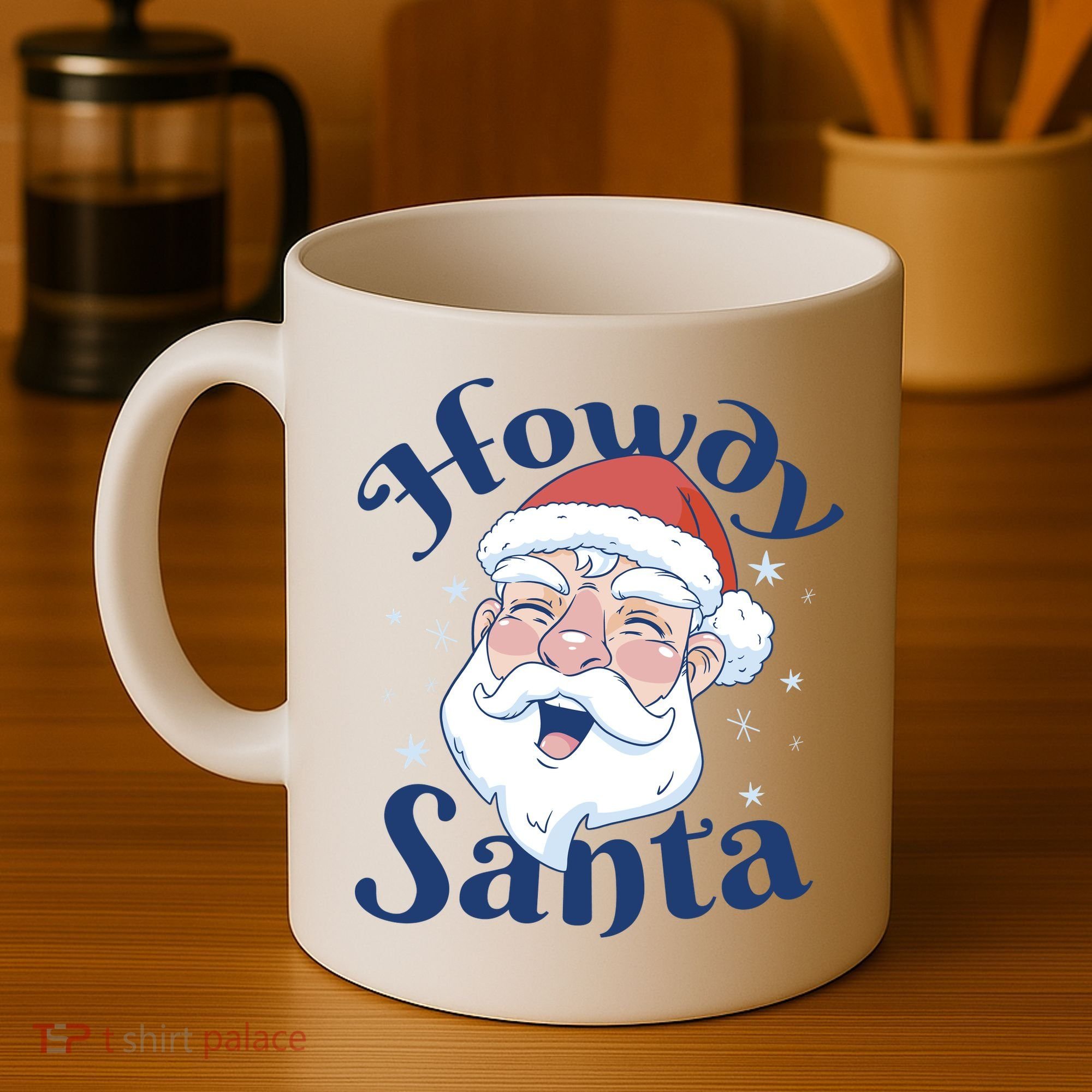Howdy Santa Christmas Coffee Mug
