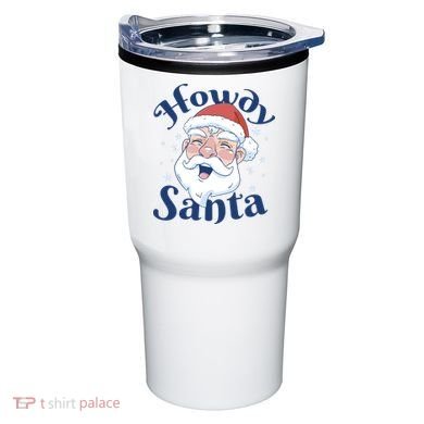 Howdy Santa Christmas Tumbler