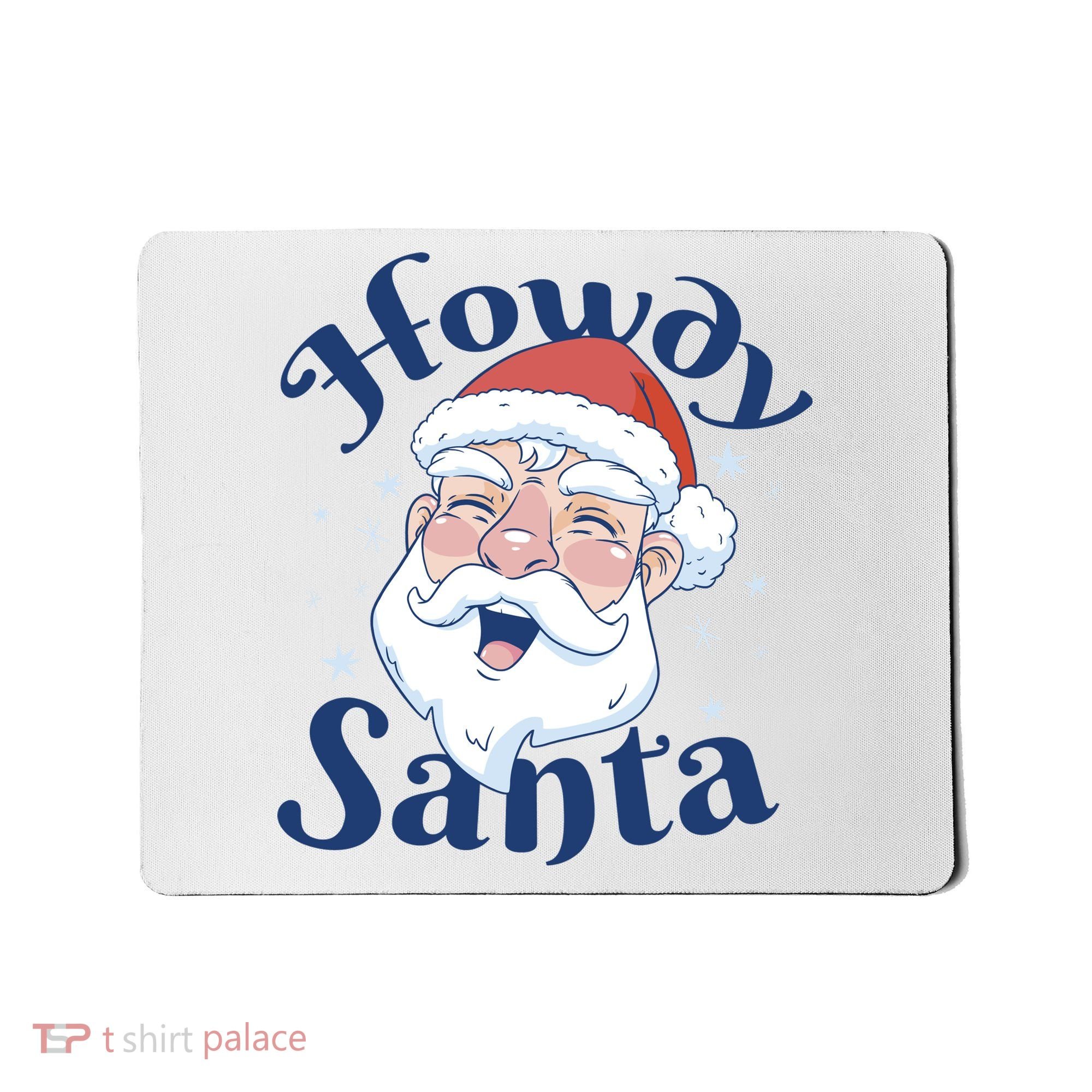 Howdy Santa Christmas Mousepad