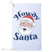 Howdy Santa Christmas Golf Towel thumb 0