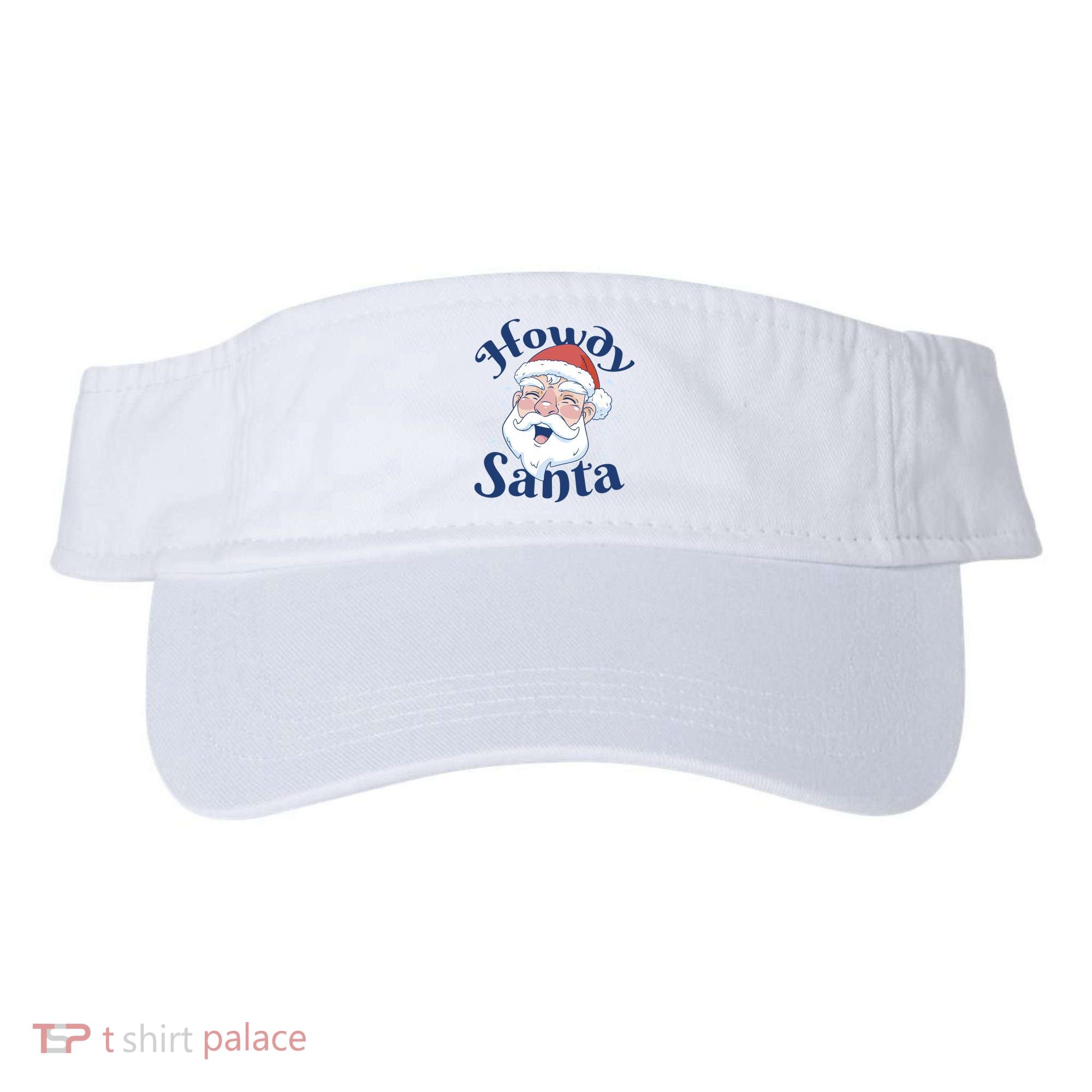 Howdy Santa Christmas Visor