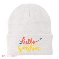 Hello Sunshine Cute Gift Beanie thumb 0