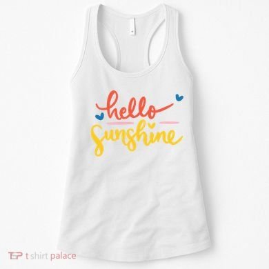 Hello Sunshine Cute Gift Women's Tank Top