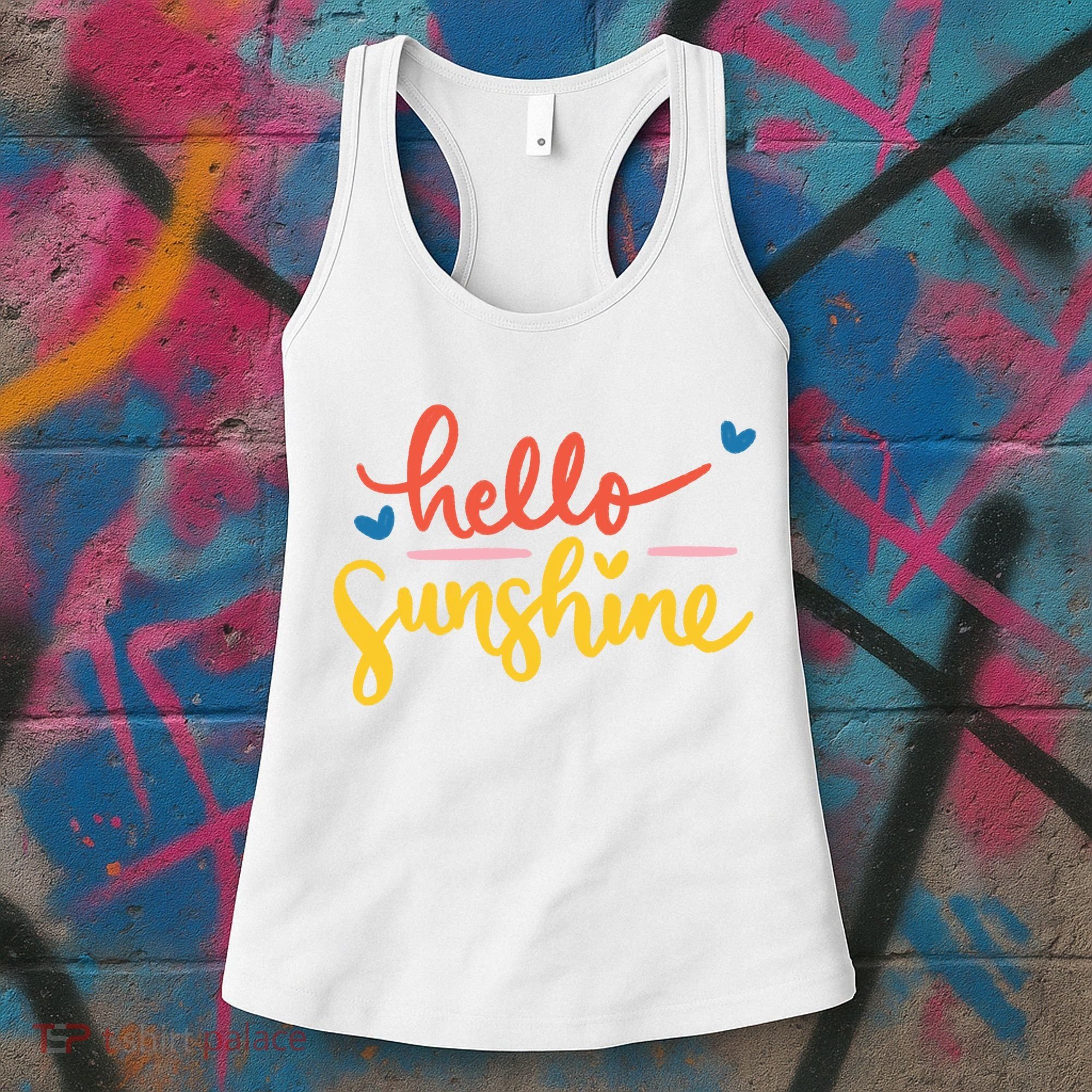Hello Sunshine Cute Gift Women's Tank Top