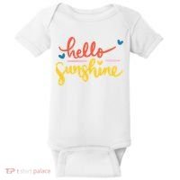Hello Sunshine Cute Gift Baby Bodysuit thumb 0