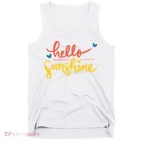 Hello Sunshine Cute Gift Tank Top thumb 0