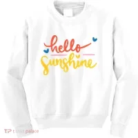 Hello Sunshine Cute Gift Kids Sweatshirt thumb 0