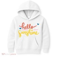 Hello Sunshine Cute Gift Kids Hoodie thumb 0
