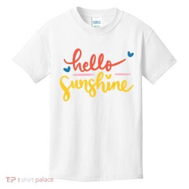 Hello Sunshine Cute Gift Kids T-Shirt