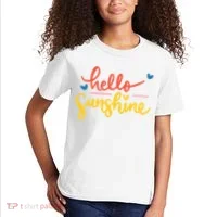 Hello Sunshine Cute Gift Kids T-Shirt thumb 2