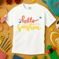 Hello Sunshine Cute Gift Kids T-Shirt thumb 3