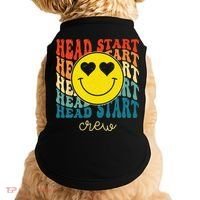 Head Start Crew Teacher Early Childhood Education Preschool Doggie Tank thumb 0