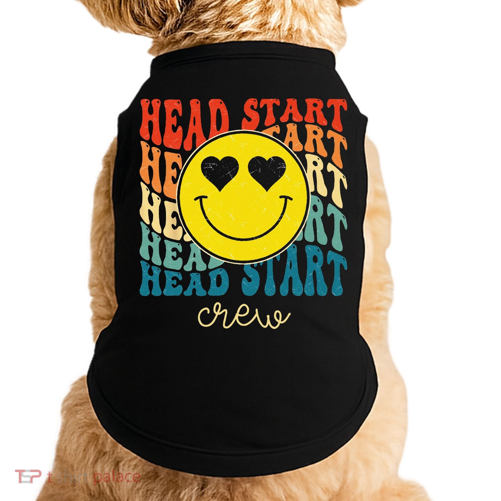 Head Start Crew Teacher Early Childhood Education Preschool Doggie Tank