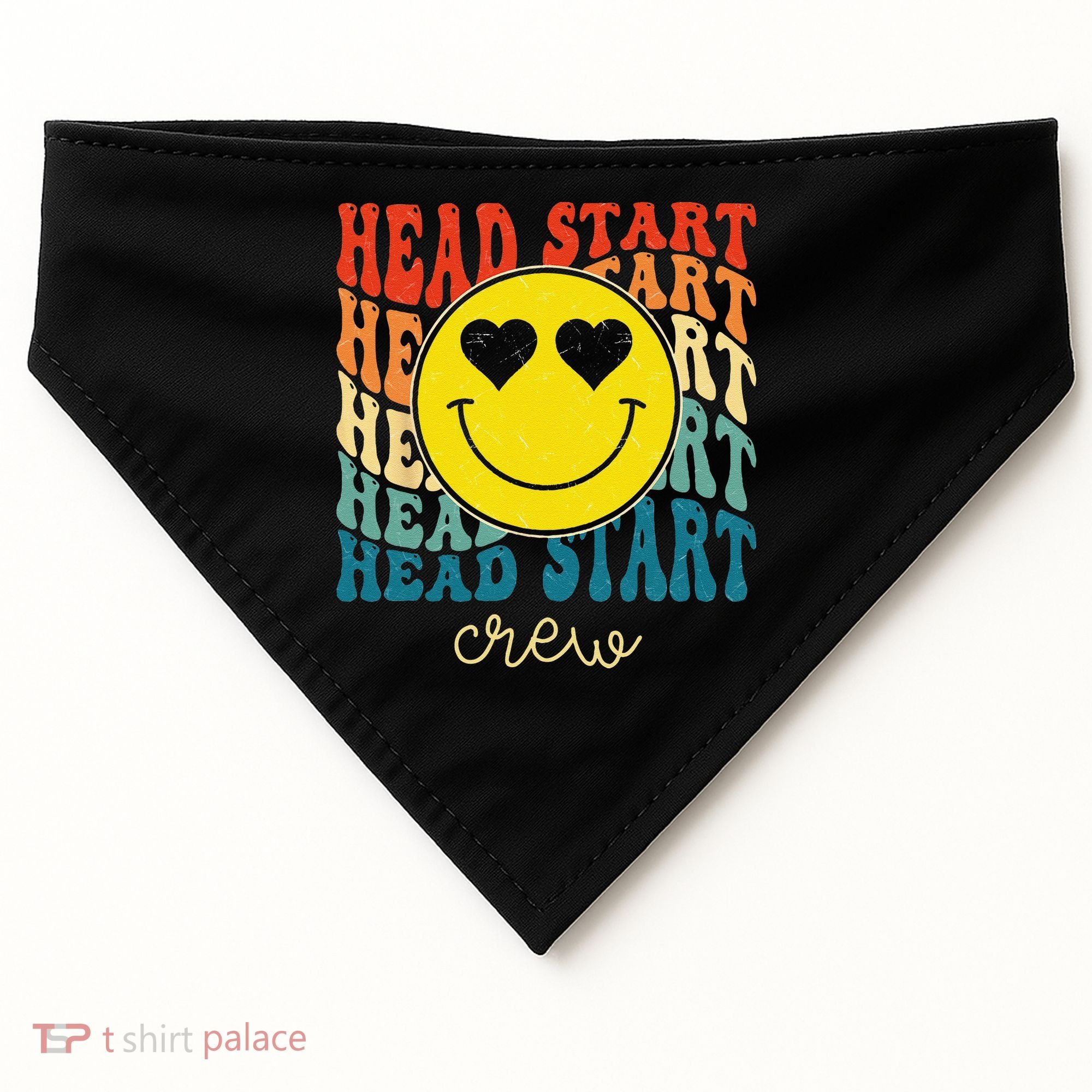 Head Start Crew Teacher Early Childhood Education Preschool USA-Made Doggie Bandana