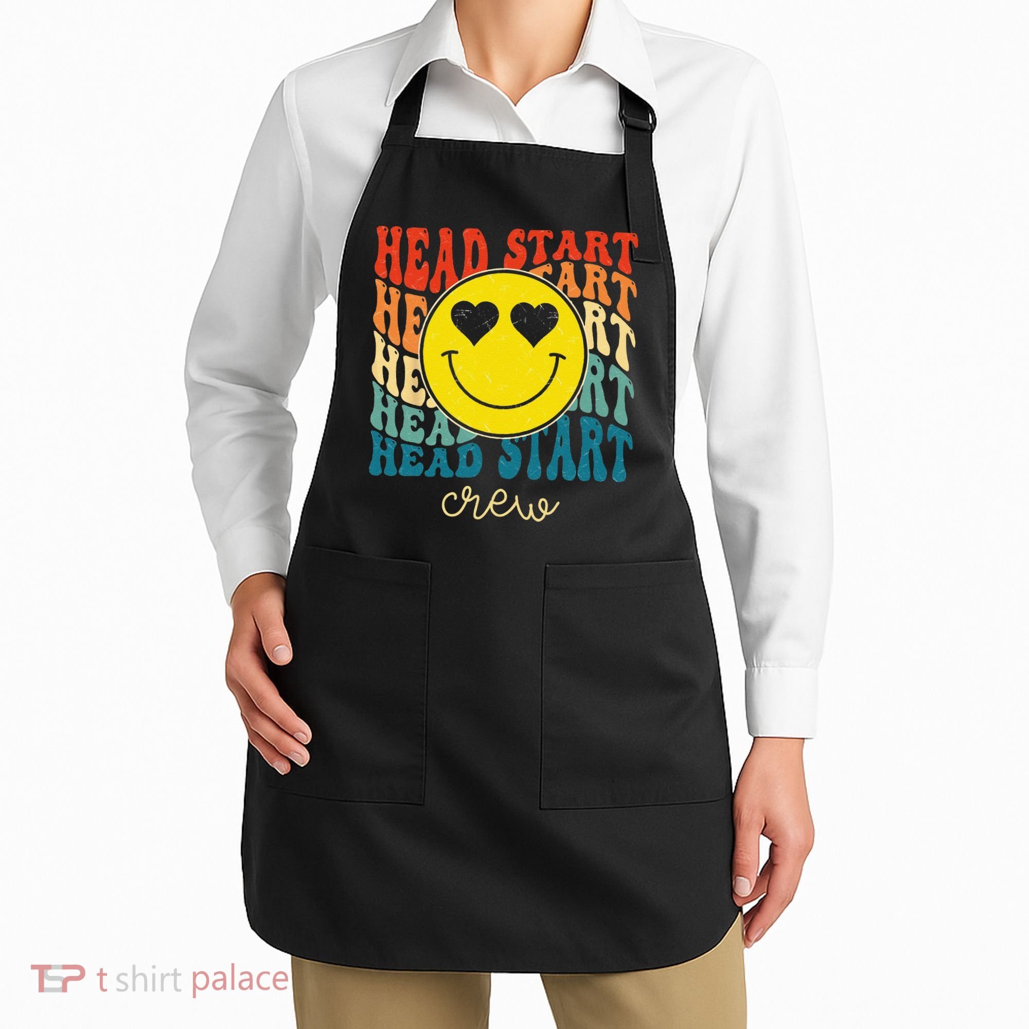 Head Start Crew Teacher Early Childhood Education Preschool Apron