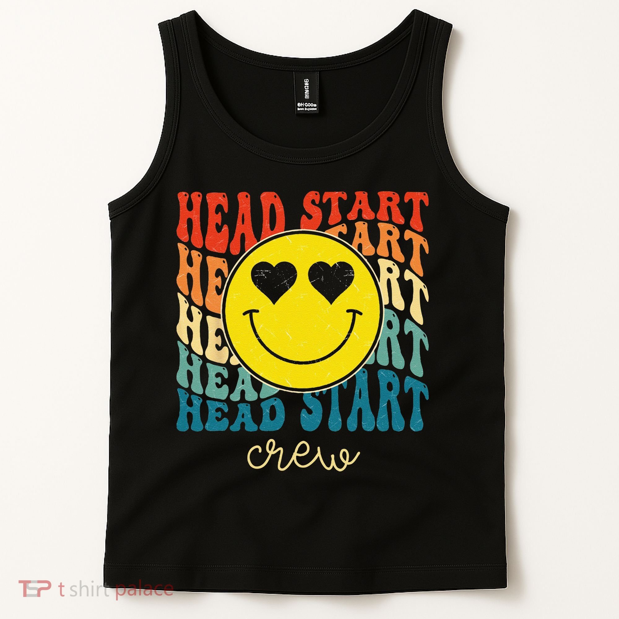 Head Start Crew Teacher Early Childhood Education Preschool Tank Top