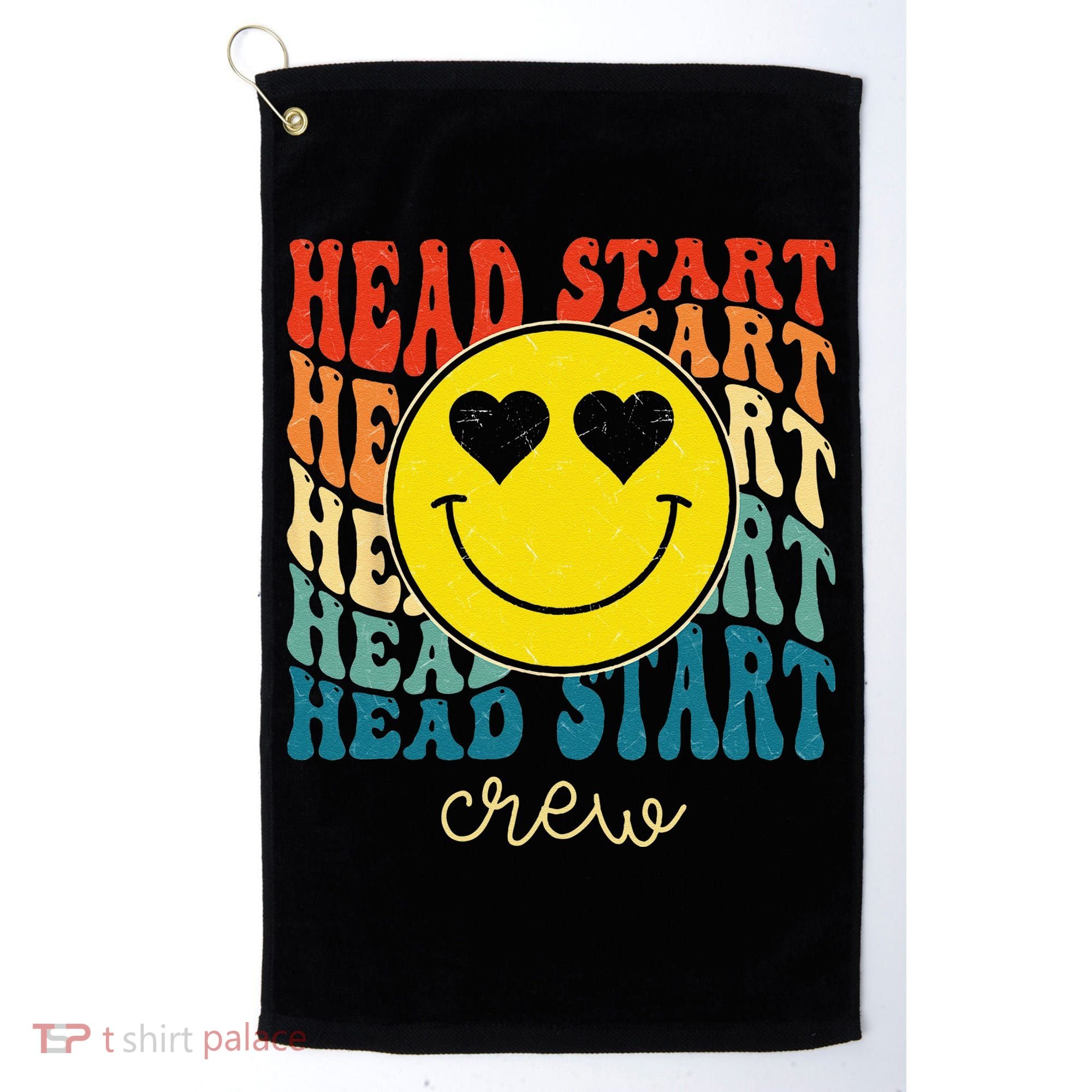Head Start Crew Teacher Early Childhood Education Preschool Golf Towel