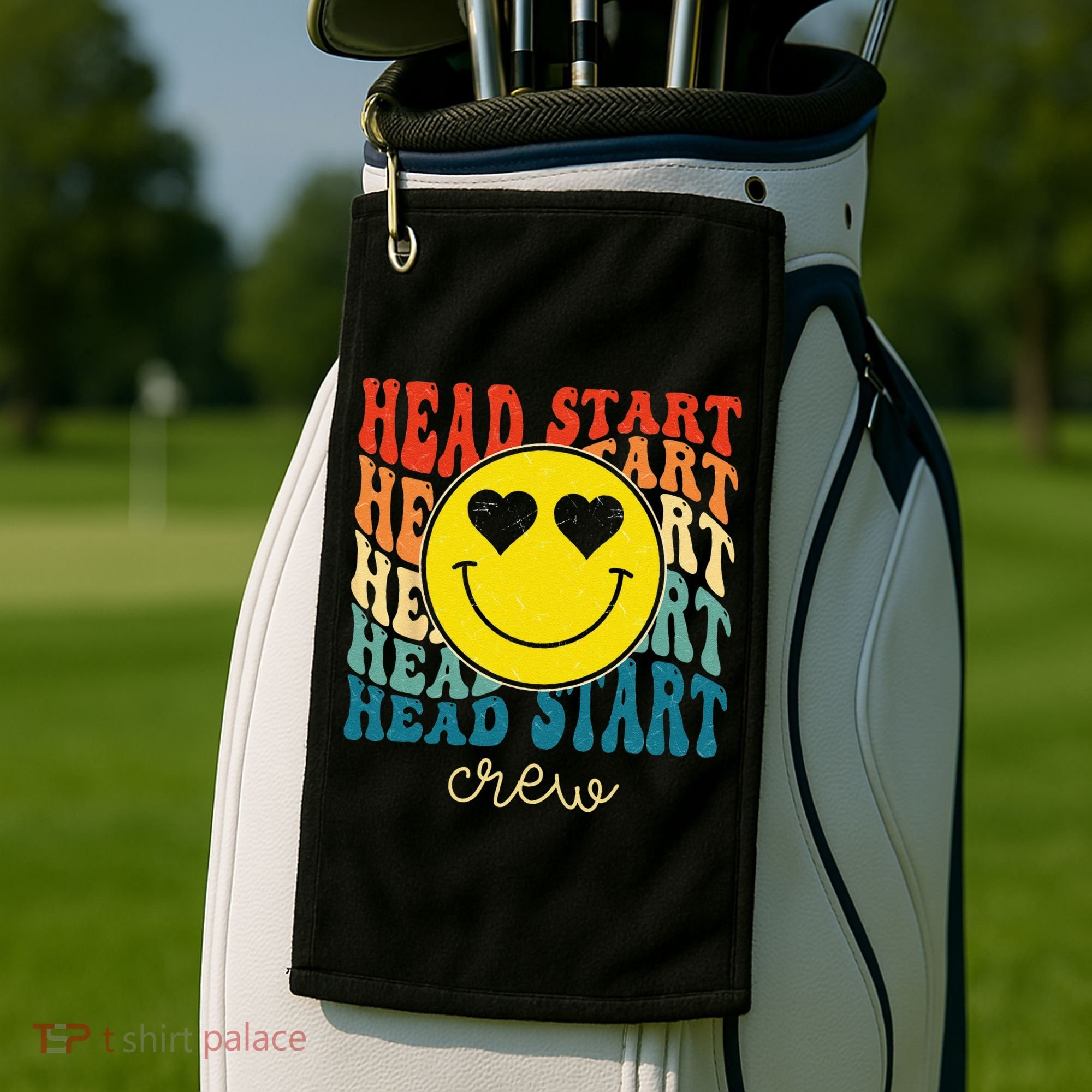 Head Start Crew Teacher Early Childhood Education Preschool Golf Towel