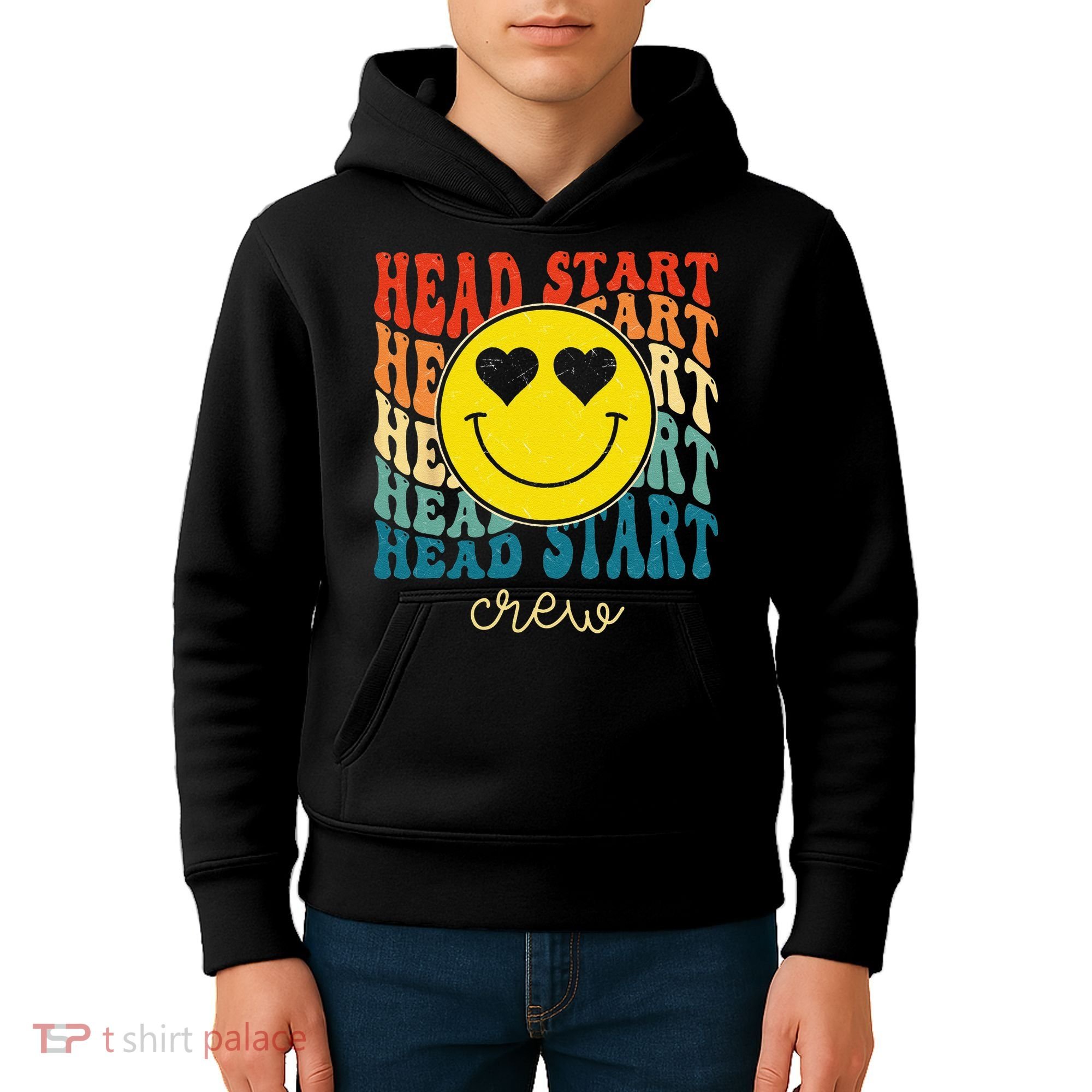 Head Start Crew Teacher Early Childhood Education Preschool Kids Hoodie