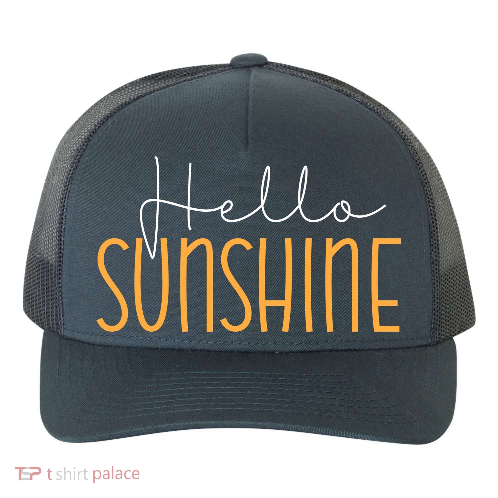 Hello Sunshine Cute Gift Yupoong Adult 5-Panel Trucker Hat