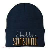 Hello Sunshine Cute Gift Beanie thumb 0