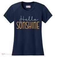 Hello Sunshine Cute Gift Women's Cooling Performance Crew T-Shirt thumb 0