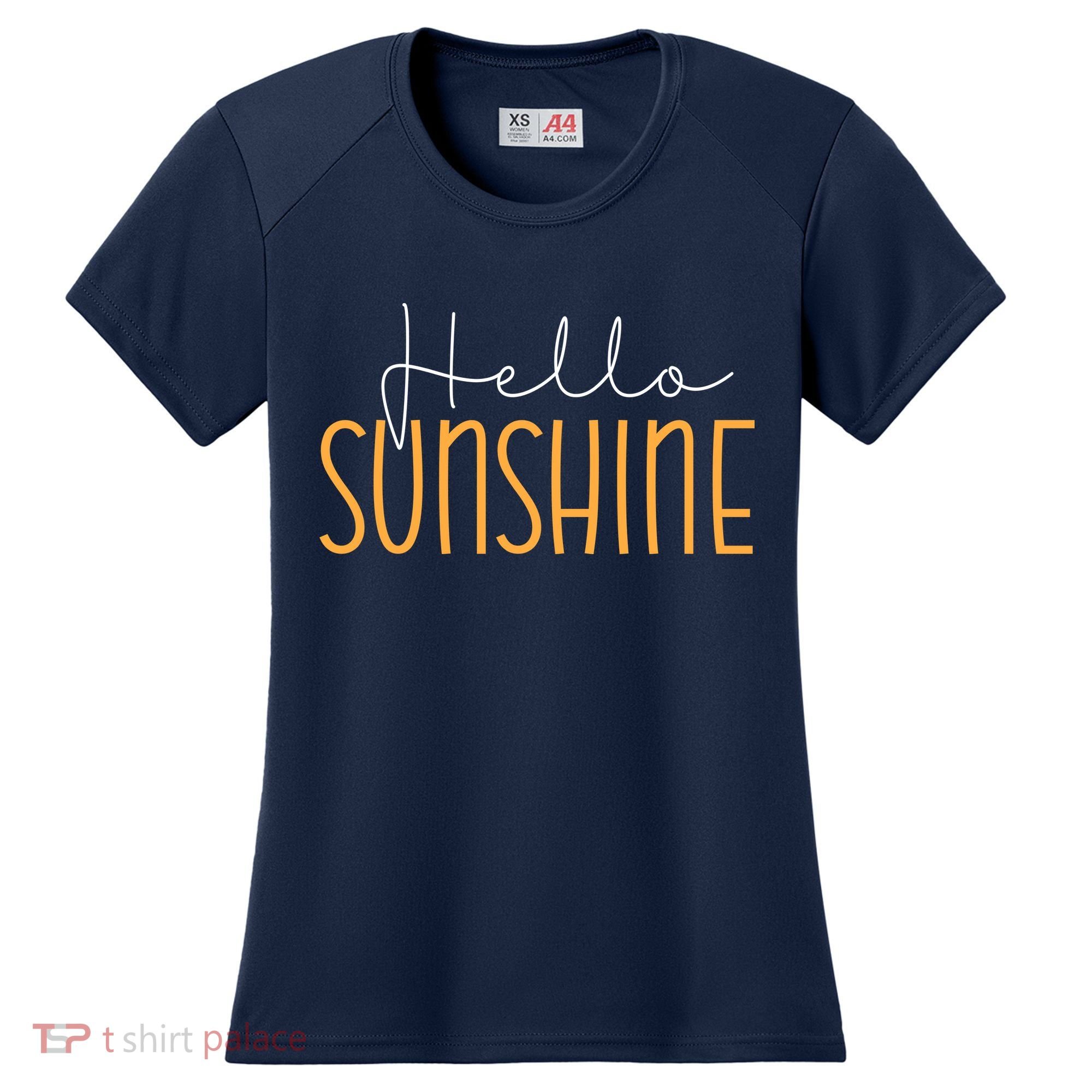 Hello Sunshine Cute Gift Women's Cooling Performance Crew T-Shirt