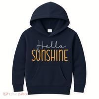 Hello Sunshine Cute Gift Kids Hoodie thumb 0