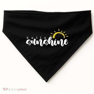 Hello Sunshine Cute Gift USA-Made Doggie Bandana