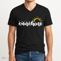 Hello Sunshine Cute Gift V-Neck T-Shirt thumb 2