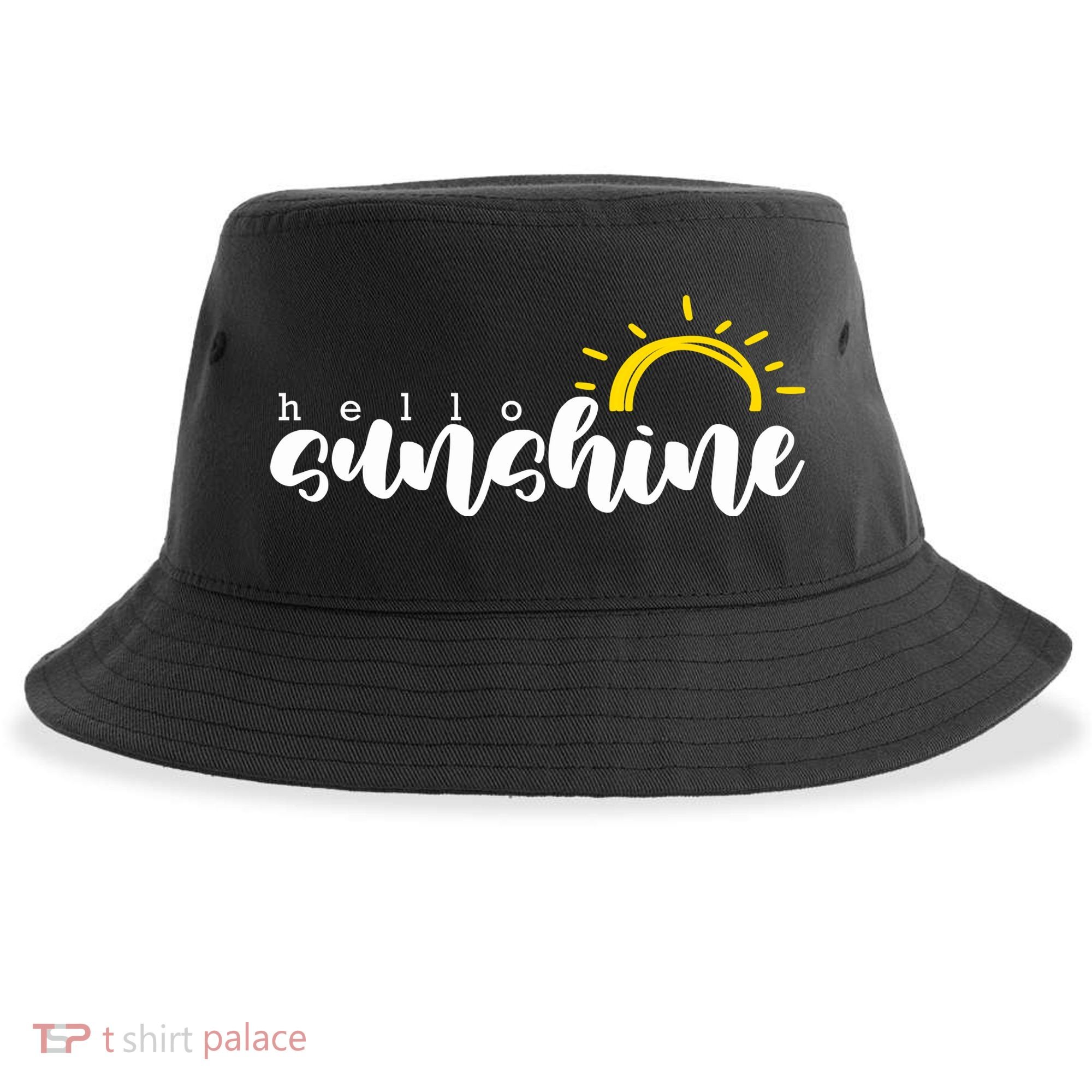 Hello Sunshine Cute Gift Sustainable Bucket Hat