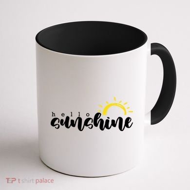 Hello Sunshine Cute Gift Coffee Mug back