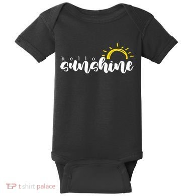 Hello Sunshine Cute Gift Baby Bodysuit